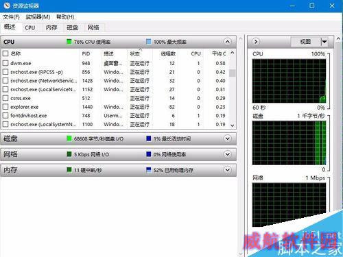 Win10资源监视器在哪？Win10打开资源监视器教程
