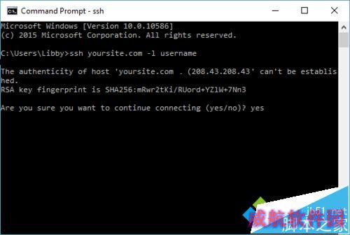 在Win10系统上启用SSH的步骤8