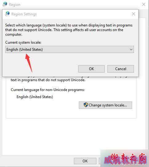 Win10英文版系统下中文软件显示为问号的解决步骤9