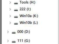 Win10预览版盘符显示重复怎么办？-字节律动