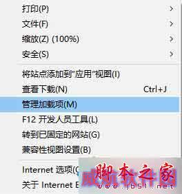 点击管理员加载项