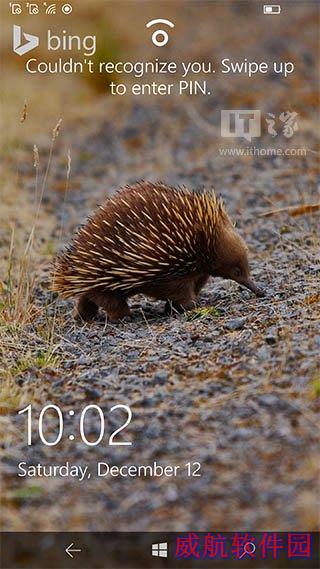 Win10 Mobile正式版10586.107：Windows Hello更好用！