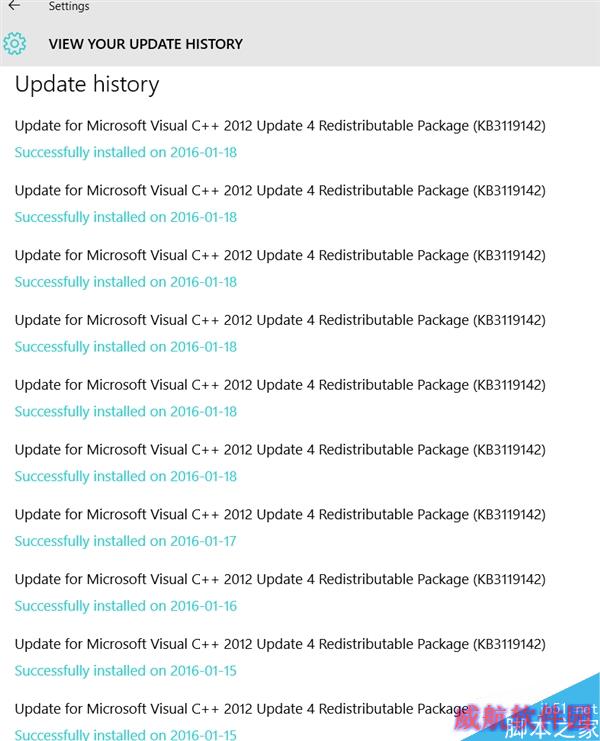 Windows 10 KB3119142补丁诡异：成功安装无数遍