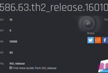 Win10 重大更新TH2版10586.63曝光 或通过累积补丁更新-字节律动