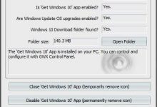 Win7/Win8.1"获取Win10”管理工具下载 可永久禁用Win10升级通知-字节律动