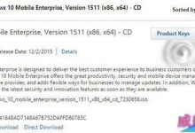 微软发布Win10 Mobile企业原版英文ISO镜像下载(86位/x64位)-字节律动