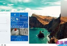 Win10开始菜单与任务栏的新概念设计图:音乐应用动态磁贴采用交互式设计-字节律动
