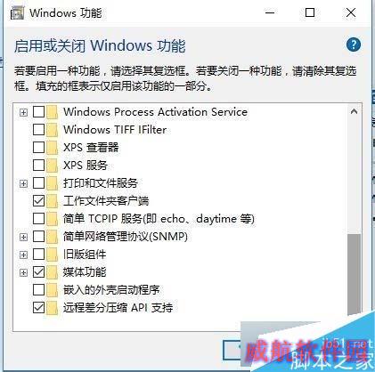 Win10系统删除Windows Media Player12的步骤4