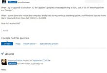 Win7/Win8.1升级Win10整体进度达到32%等各种安装失败的解决方法-字节律动