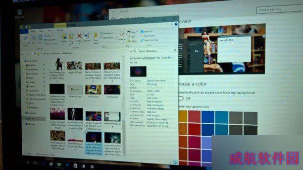 Win10 Build 10525更改窗口标题栏配色