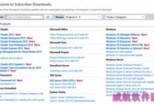 MSDN订阅用户可提前手工下载Win10安装包和免费使用激活密码-字节律动