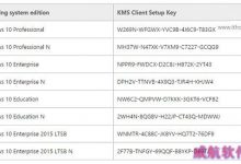 微软公布Win10预览版KMS客户端安装密钥 不可激活零售版-字节律动