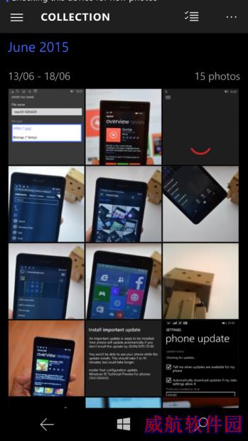 Win10手机最新系统上手体验：海量图+视频