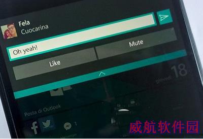 win10手机预览版可交互通知演示视频