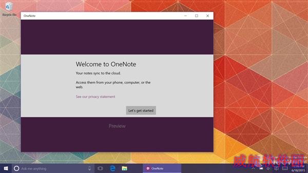 Win10最新预览版10147图赏+上手视频：多彩风