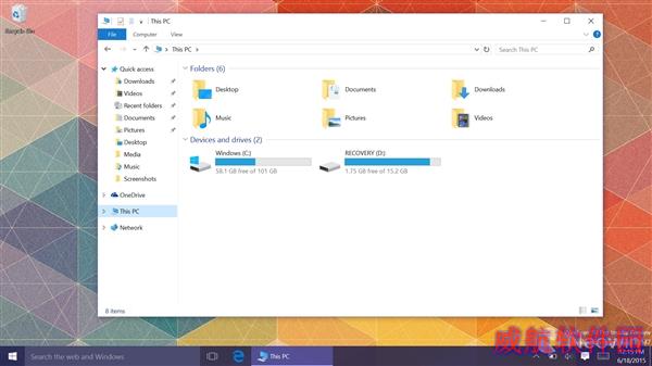 Win10最新预览版10147图赏+上手视频：多彩风