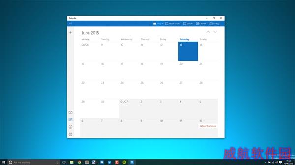 Win10新版邮件和日历应用图赏：漂亮使用
