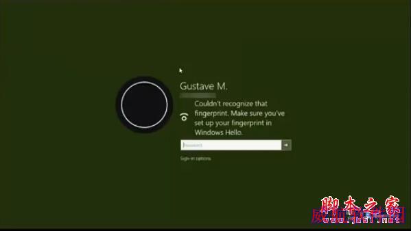 Windows 10指纹识别功能演示：好人性