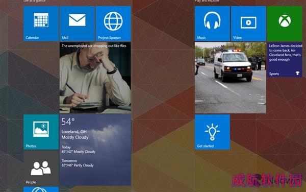 高清图赏：Windows 10 Build 10122