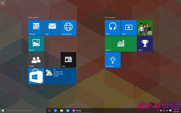 高清图赏：Windows 10 Build 10122