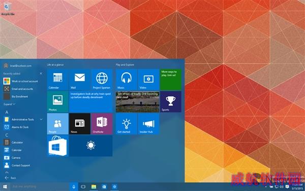 Windows 10 Build 10120海量截图：安装就卖萌