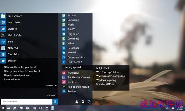 Windows 10开始菜单若是这样 你喜欢吗？