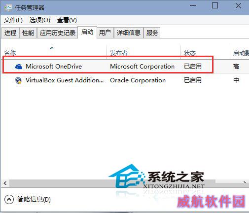  Win10 9926如何禁用OneDrive开机启动