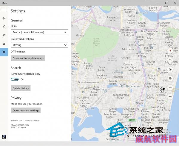  Win10 9926如何使用全新的地图应用