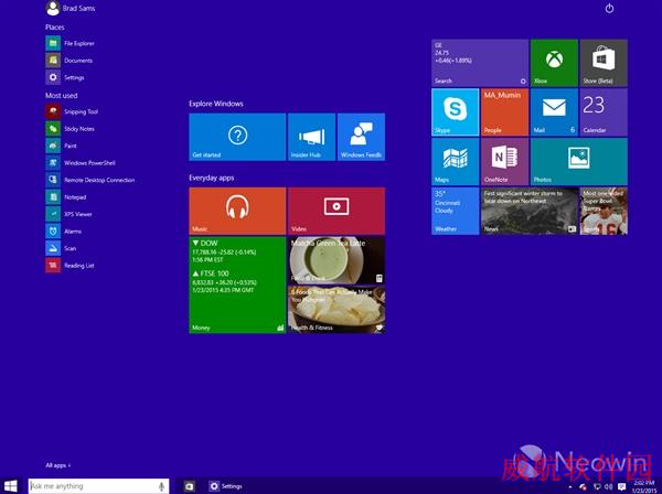 Win10最新预览版海量图赏：据说很稳定