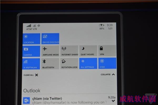 Windows 10手机全方位展示：触摸Office、通用应用
