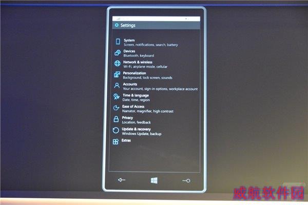 Windows 10手机全方位展示：触摸Office、通用应用