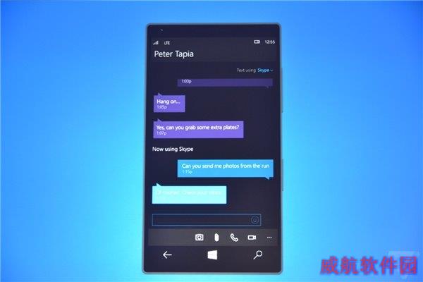 Windows 10手机全方位展示：触摸Office、通用应用