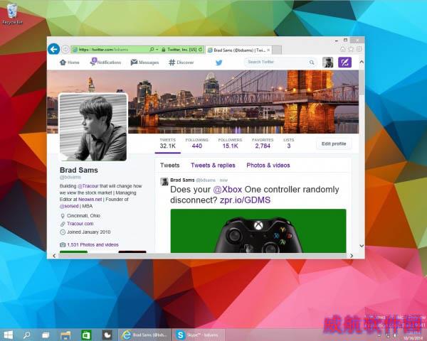 Windows 10版本号9860的系统设备分布图公布的照片 - 1