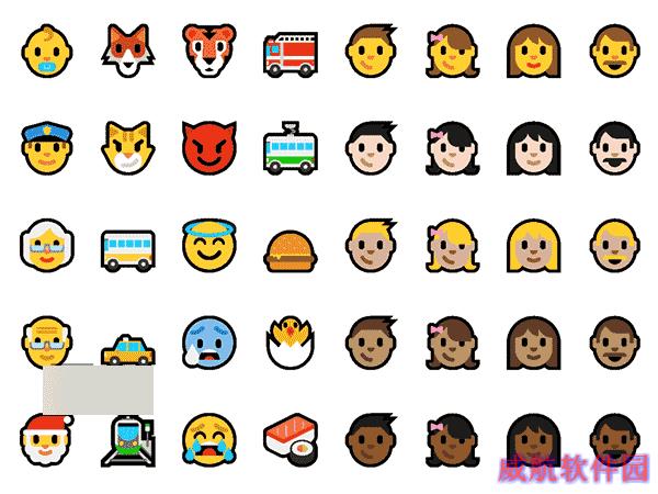 Win10一周年更新预览版14316全新Emoji表情包下载