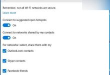 Win10一周年更新预览版14342系统中WiFi感知被移除-字节律动