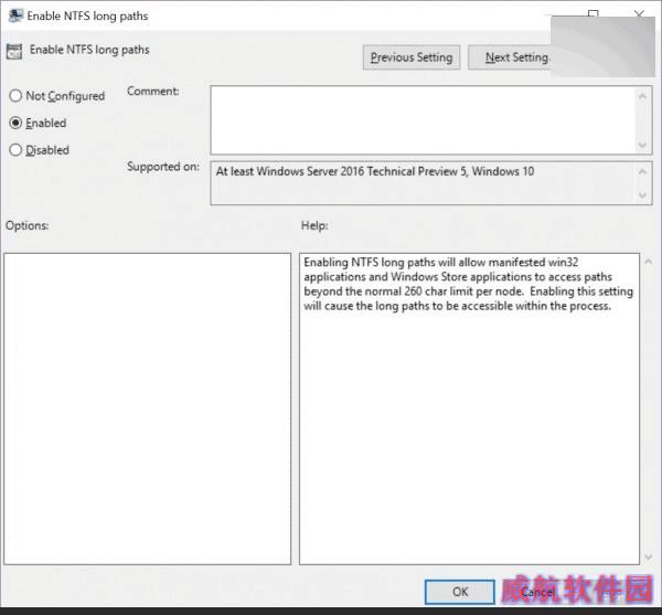 Win10一周年更新预览版14352删除260个字符路径长度限制