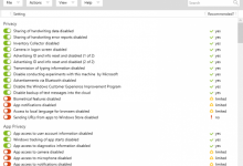 O&O ShutUp10（win10反间谍软件）官方绿色单文件版V1.8.1411-字节律动