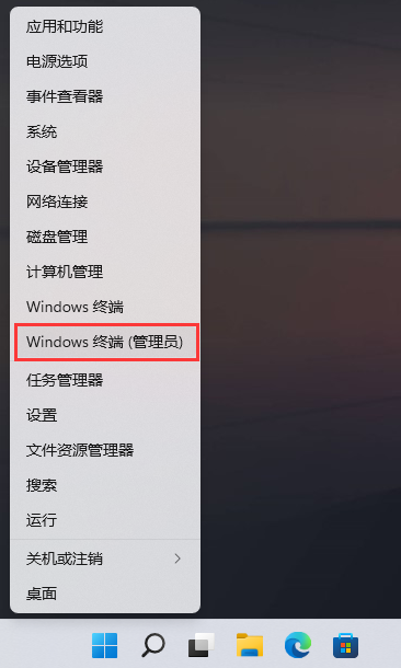 Windows 终端 (管理员)