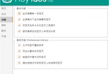 窗口管理工具TidyTabs v1.18优化版 窗口便签页-字节律动