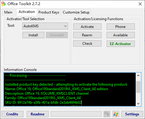 KMS激活工具Microsoft Toolkit v2.7.2优化版
