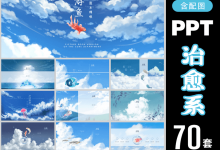 宫崎骏治愈系PPT模板合辑-字节律动